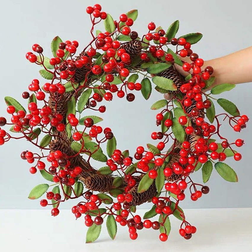 Artificial Rattan Frame Home R – Christmas Wreath Fake Bewertung und Preis