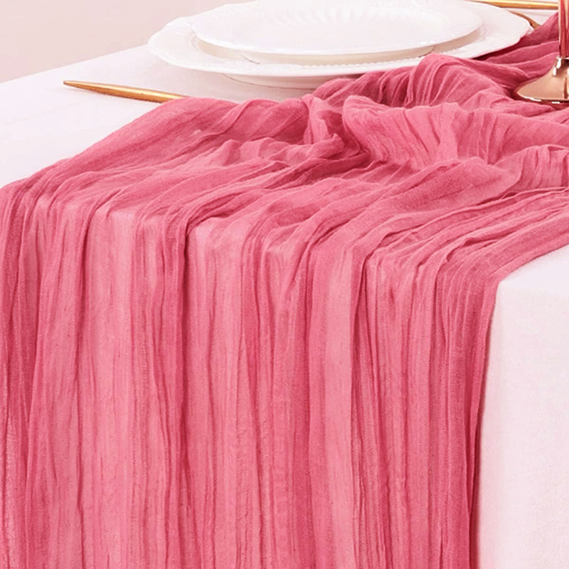 Red Table Runner Gauze Wedding – Christmas Table Runner Bewertung und Preis