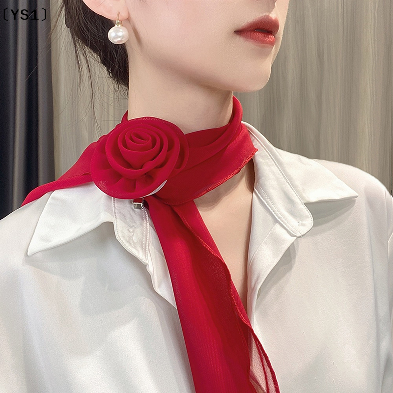 〔YS1〕Fashion Rose Flower Silk  – Ribbon Bow Gift Bewertung und Preis