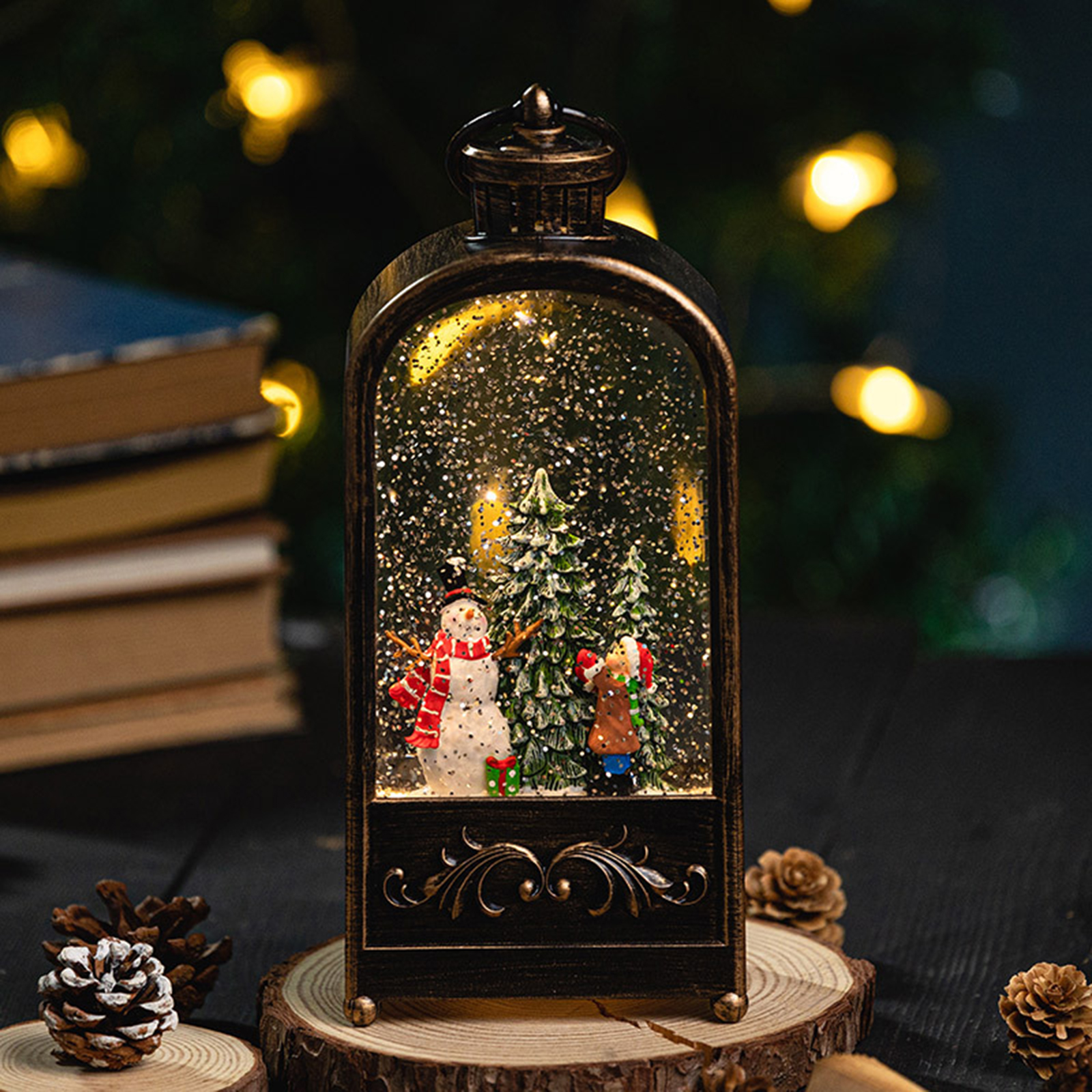 Christmas Decorations Wind Lan – Snow Globe Musical Bewertung und Preis
