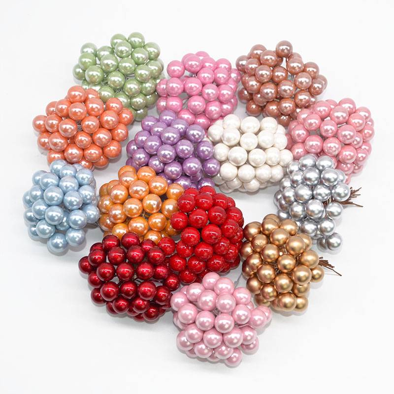 100/200pcs Pearl Stamens Mini  – Christmas Wreath Fake Bewertung und Preis