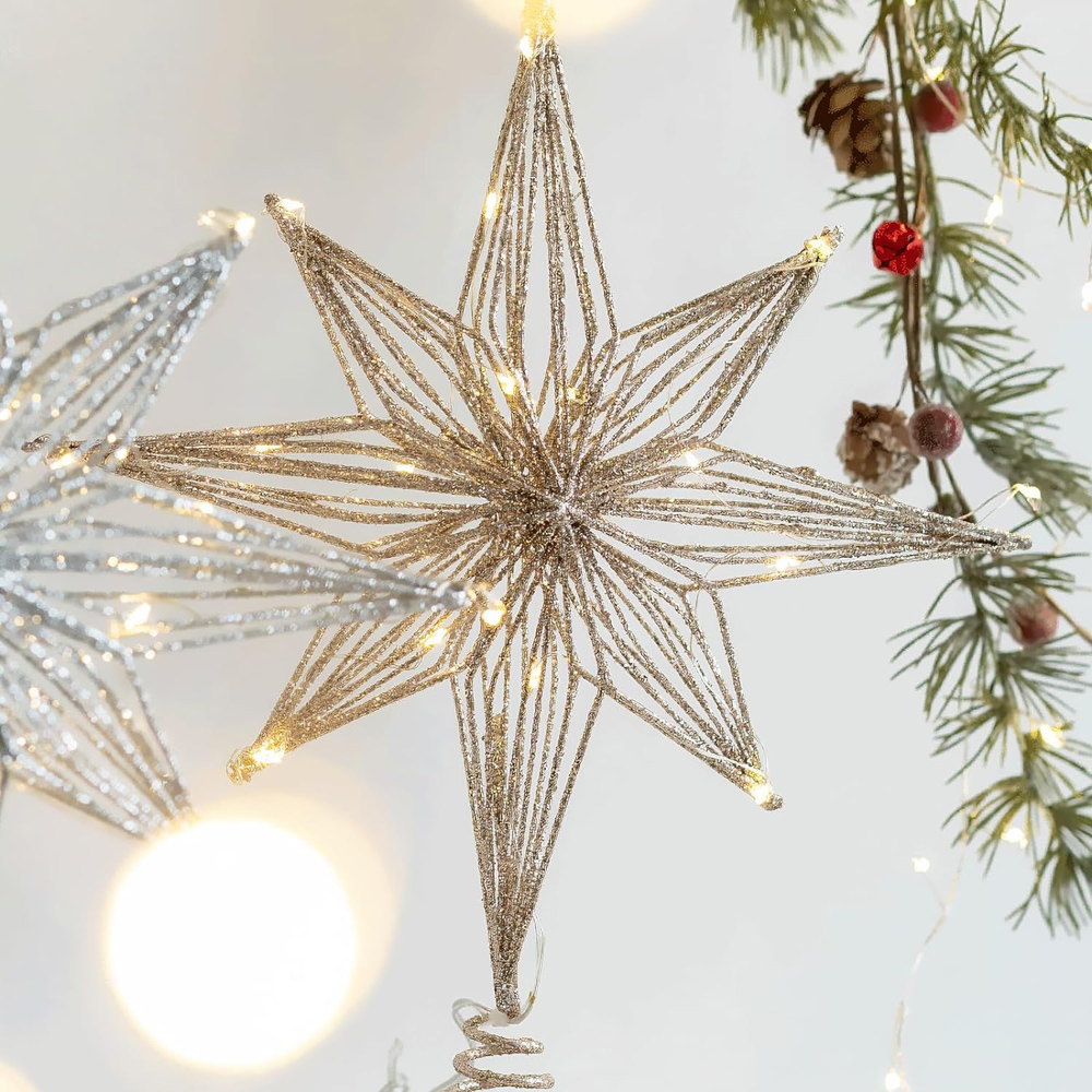 30cm Led Star Christmas Tree T – Star Tree Topper Bewertung und Preis