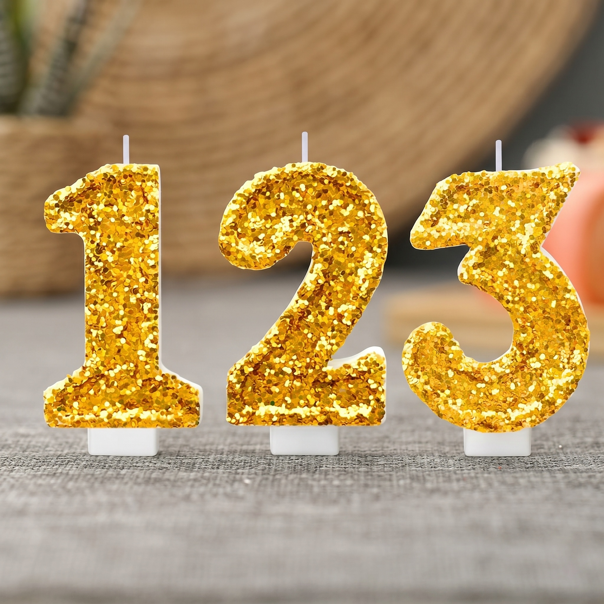 Digital Birthday Candle Gold C – Holiday Candle Set Bewertung und Preis