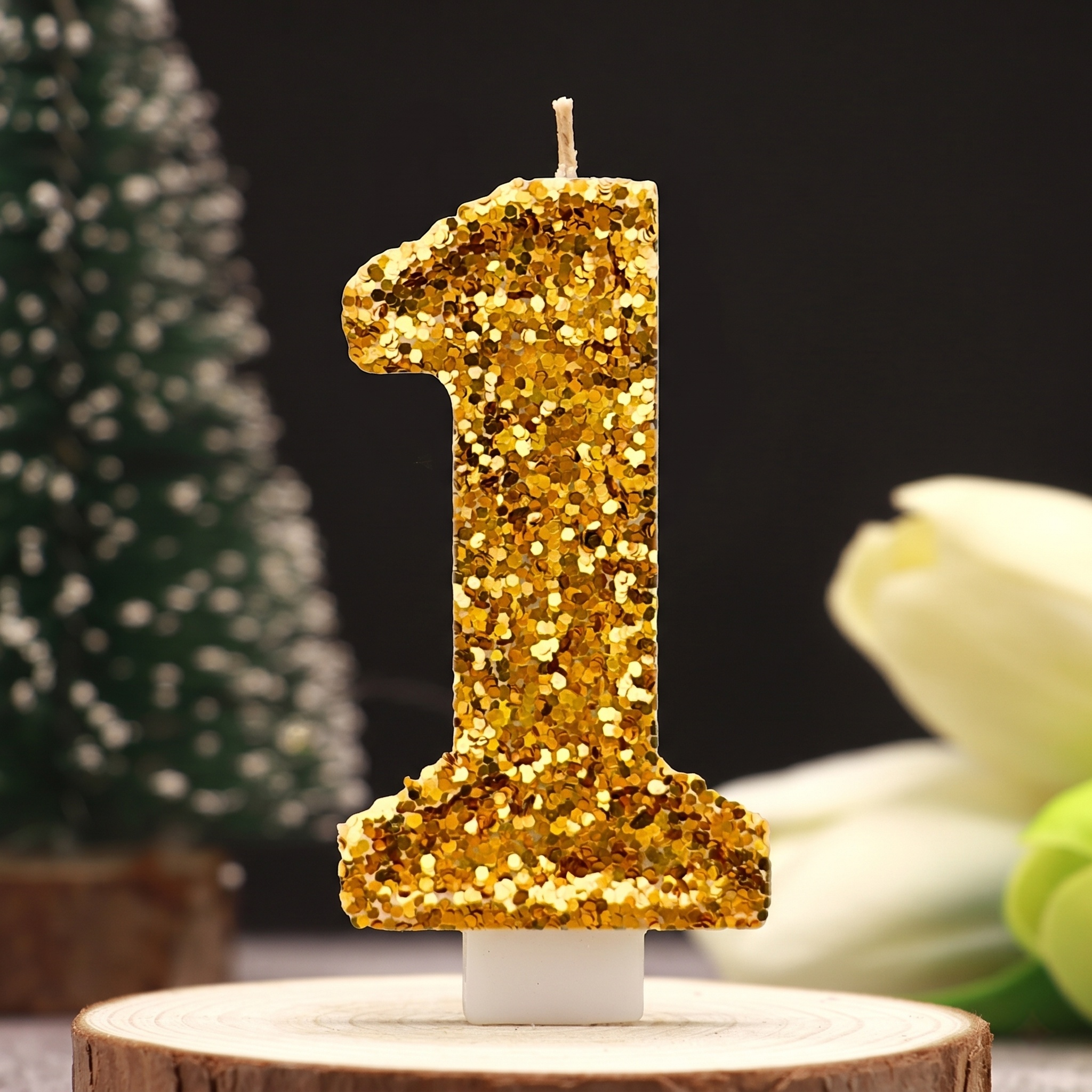 Digital Birthday Candle Gold C – Holiday Candle Set Bewertung und Preis