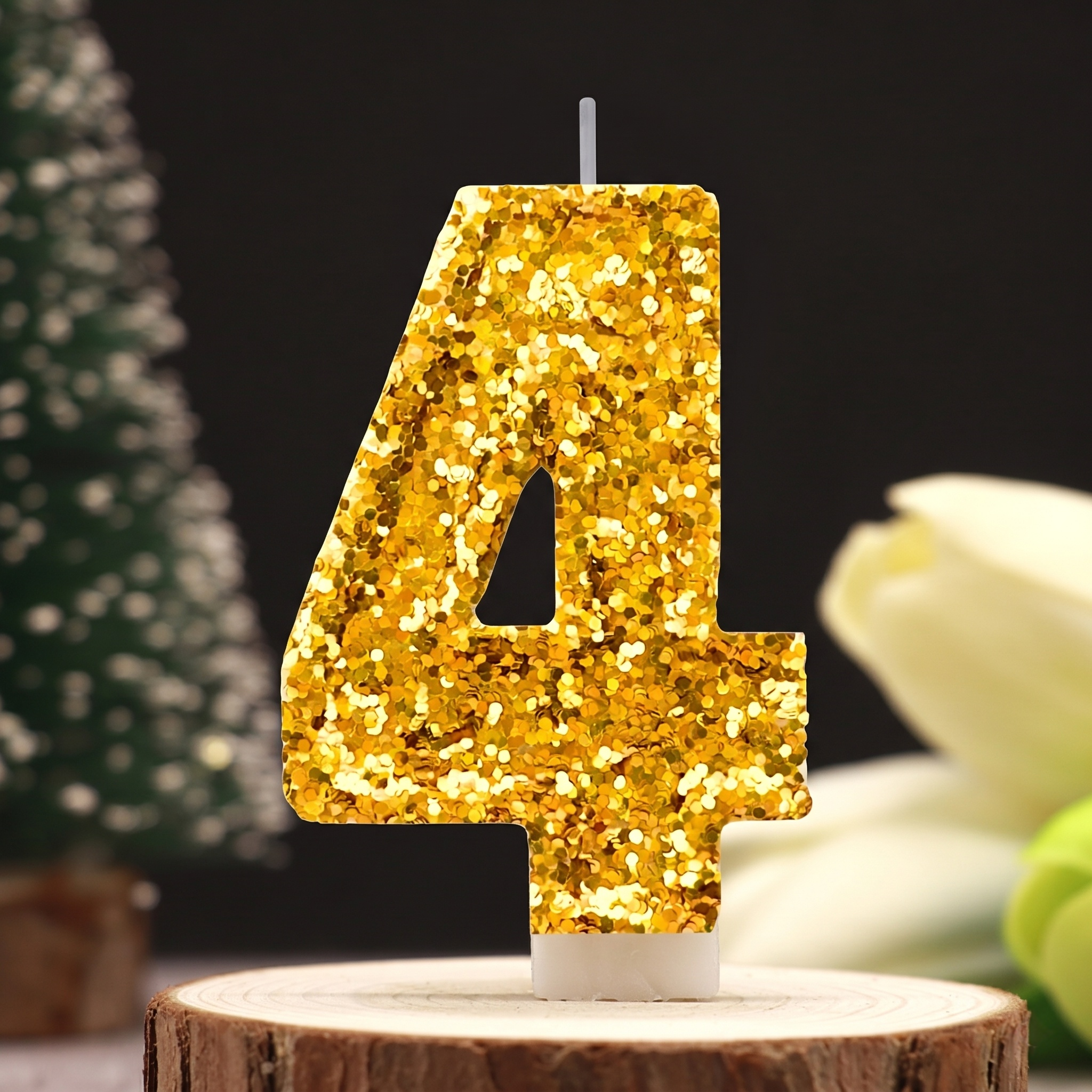 Digital Birthday Candle Gold C – Holiday Candle Set Bewertung und Preis