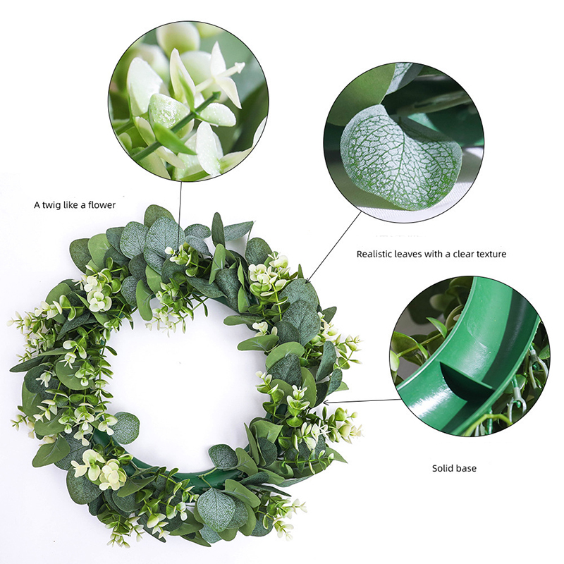 Eucalyptus Wreath Flowers Gift – Christmas Wreath Fake Bewertung und Preis