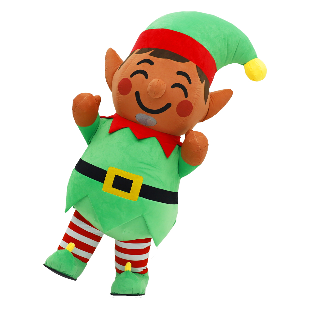Inflatable Christmas Elf Plush – Elf Costume Christmas Bewertung und Preis