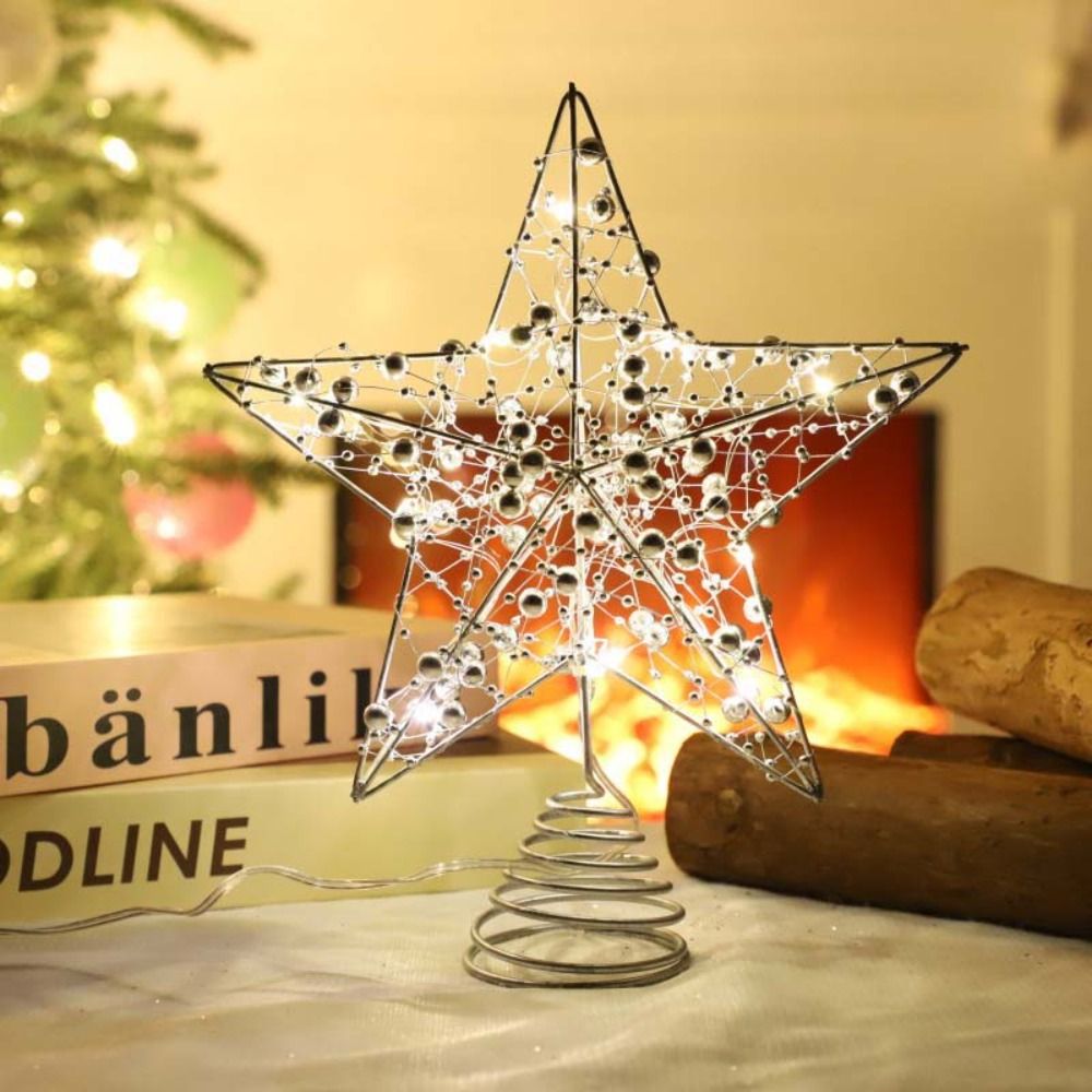 Gold/Silver LED Christmas Tree – Star Tree Topper Bewertung und Preis