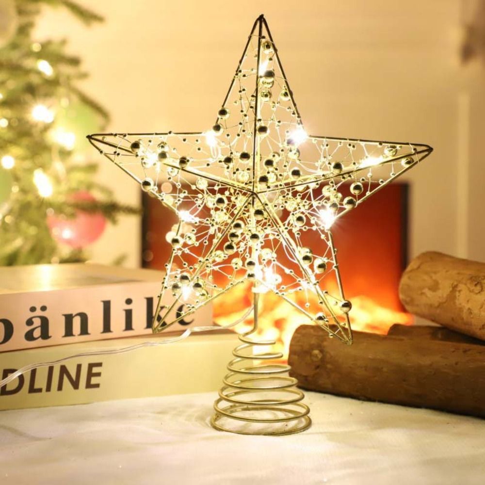 Gold/Silver LED Christmas Tree – Star Tree Topper Bewertung und Preis