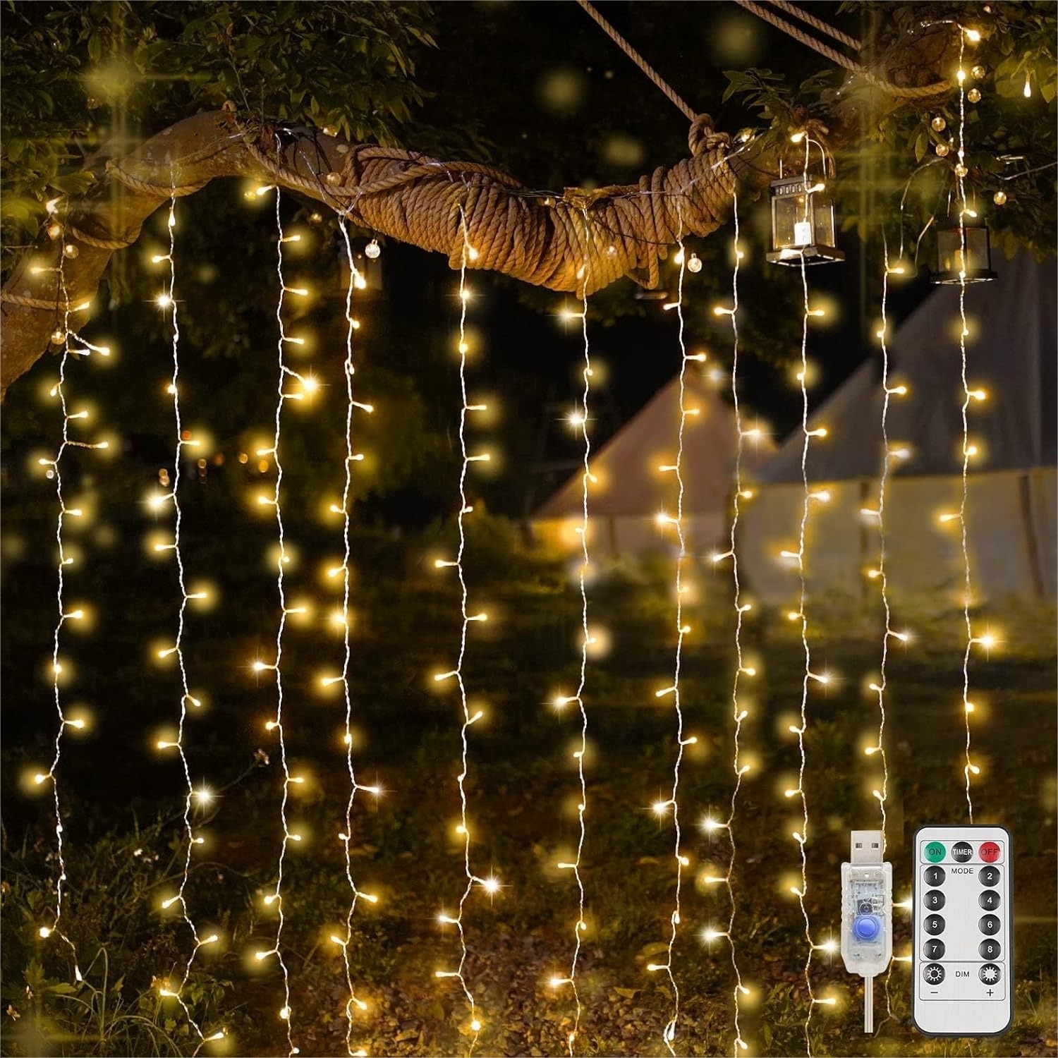 Curtain Lights For Bedroom 200 – Led Fairy String Lights Bewertung und Preis
