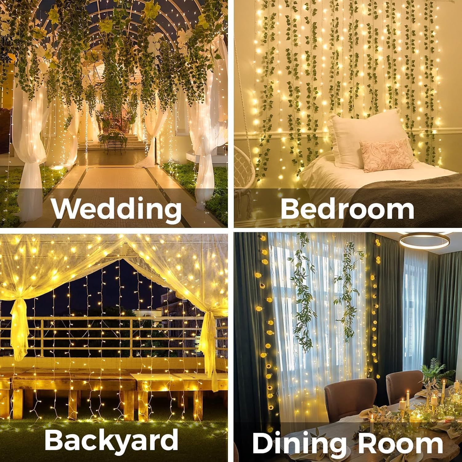Curtain Lights For Bedroom 200 – Led Fairy String Lights Bewertung und Preis
