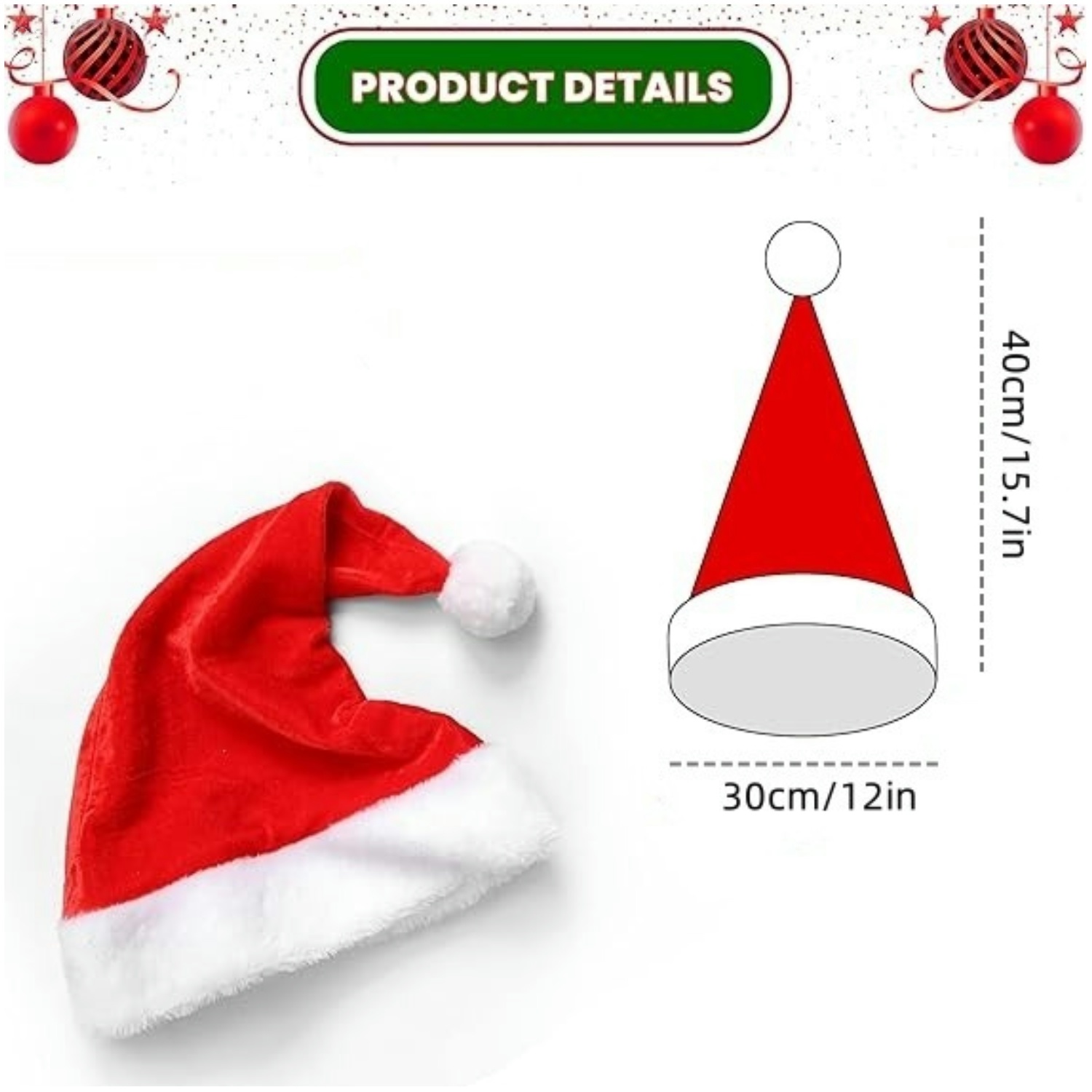 Fluffy Red Santa Hats Set with – Santa Hat Plush Bewertung und Preis