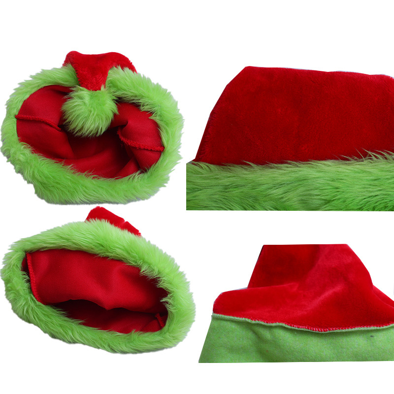 1pc, Santa Claus hat Christmas – Santa Hat Plush Bewertung und Preis