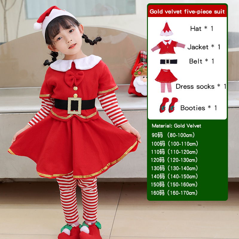 Children's Christmas Elf Set - – Elf Costume Christmas Bewertung und Preis