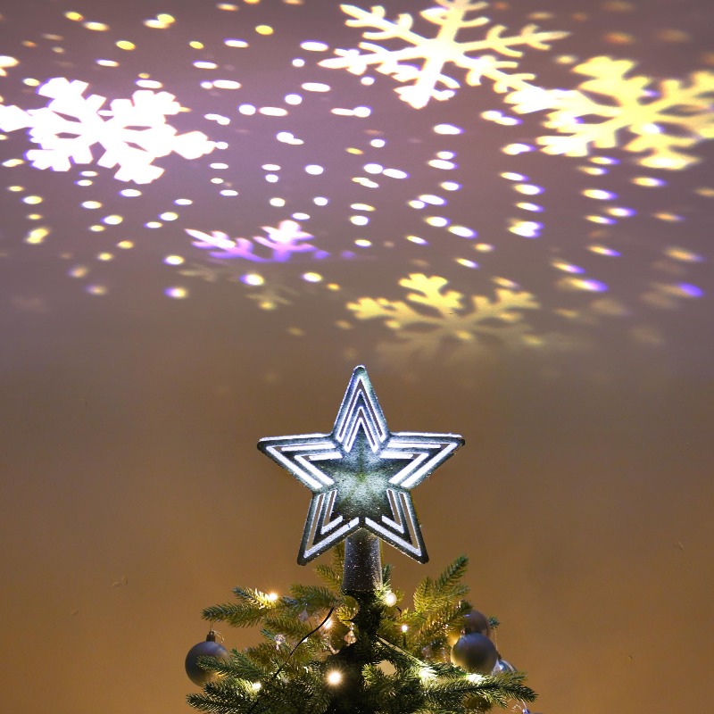 LED Projection Tree Topper Sta – Star Tree Topper Bewertung und Preis