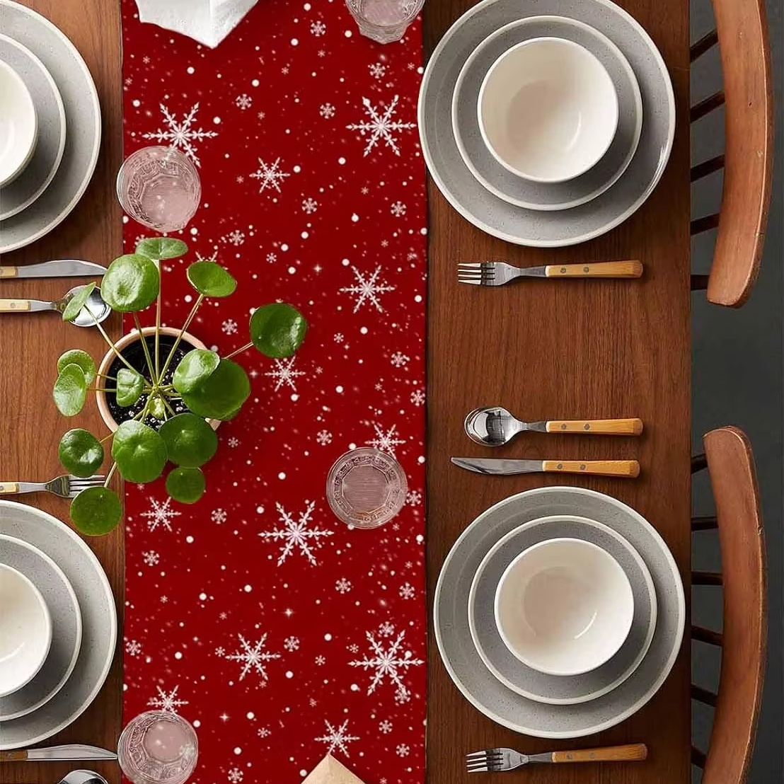 Red Table Runner Christmas Tre – Christmas Table Runner Bewertung und Preis