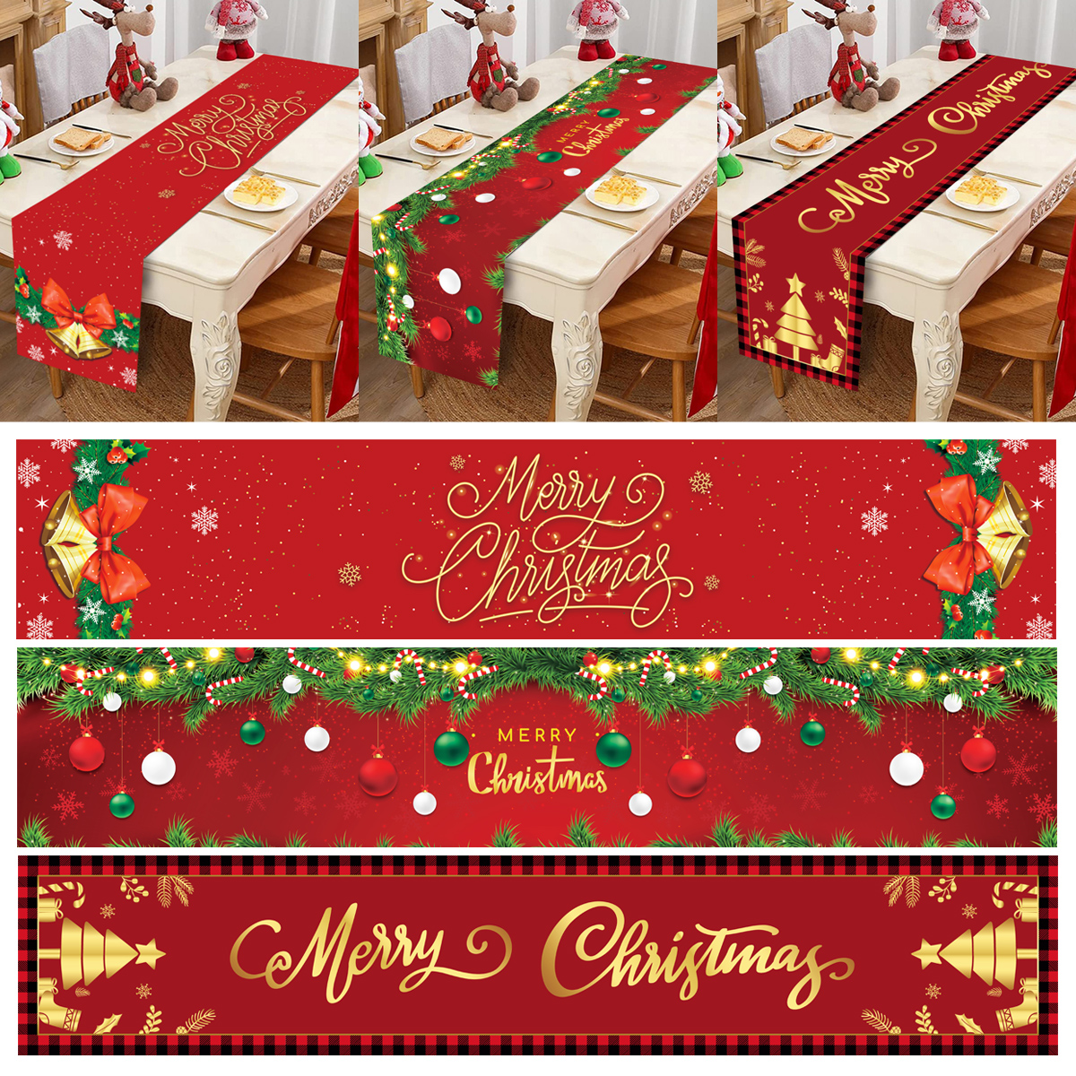 Christmas Table Runner Merry C – Christmas Table Runner Bewertung und Preis