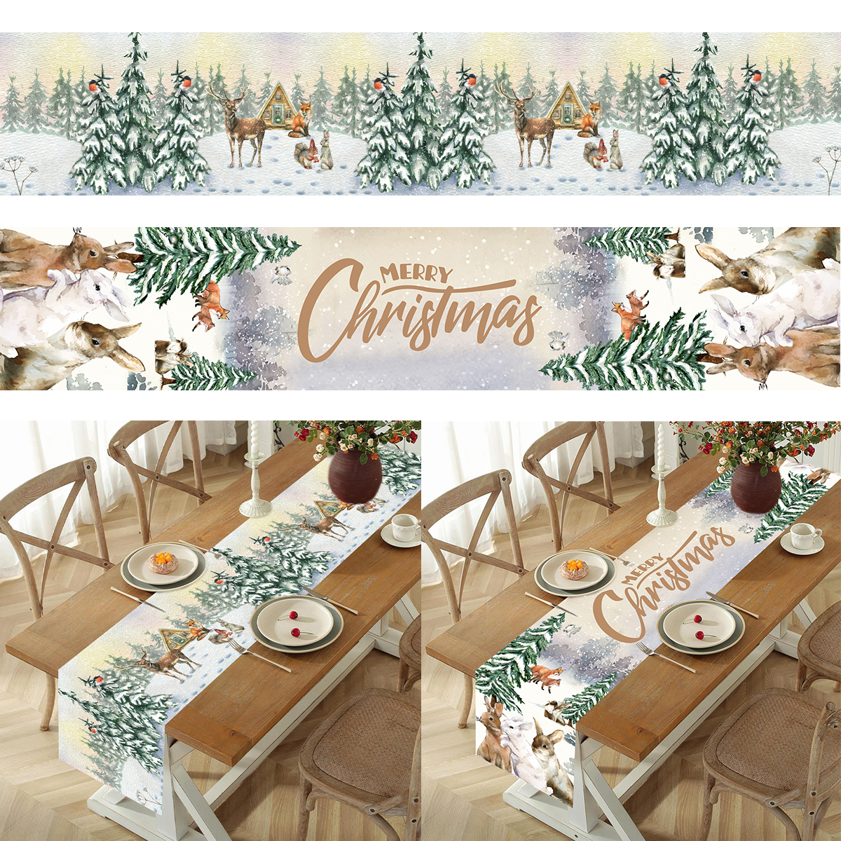Christmas Table Runner Merry C – Christmas Table Runner Bewertung und Preis