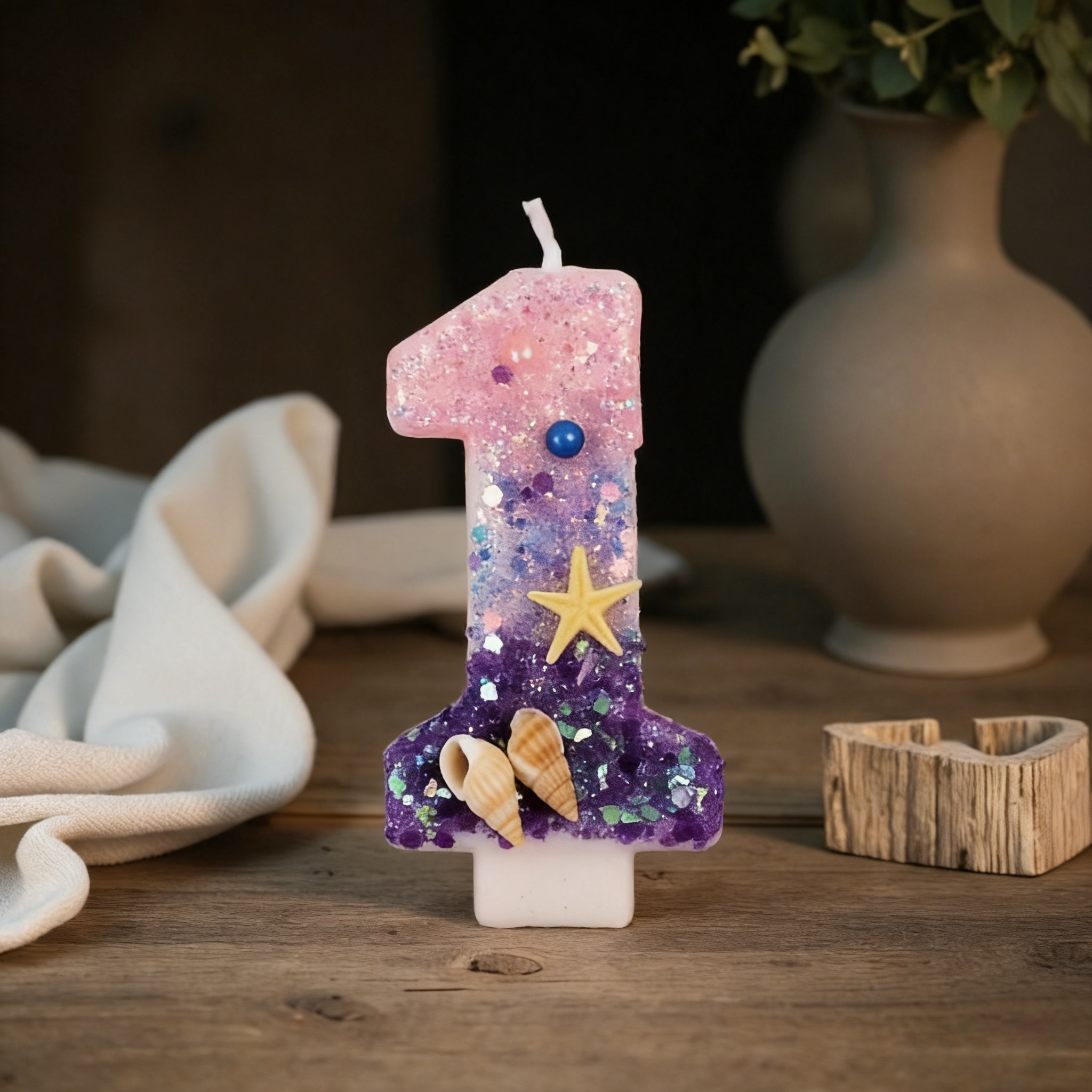 Three Color Gradient Mermaid 0 – Holiday Candle Set Bewertung und Preis