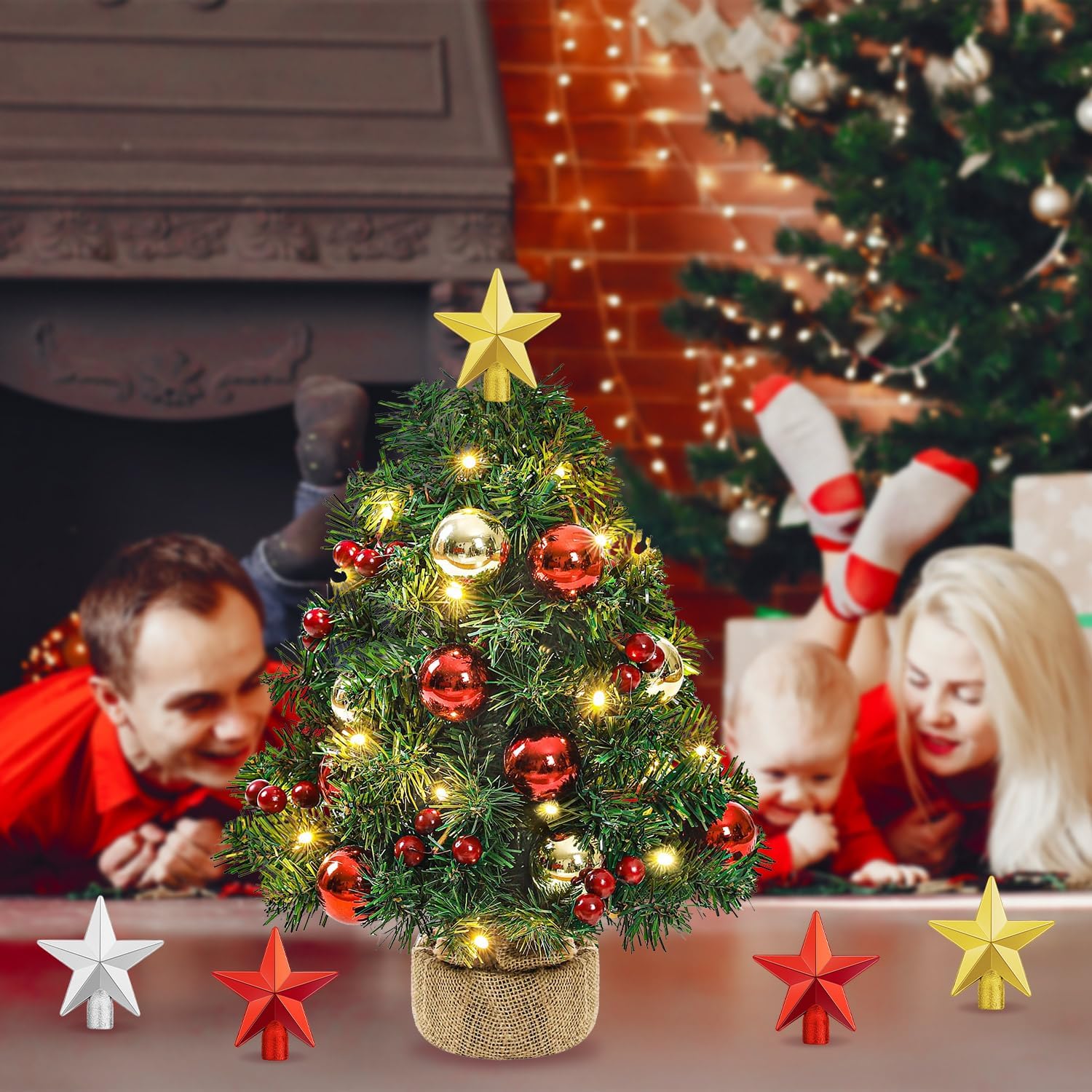 6cm Christmas Tree Topper Star – Star Tree Topper Bewertung und Preis