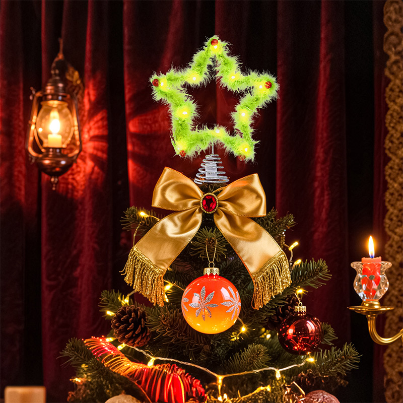 Plush Five-pointed Star Twisty – Star Tree Topper Bewertung und Preis