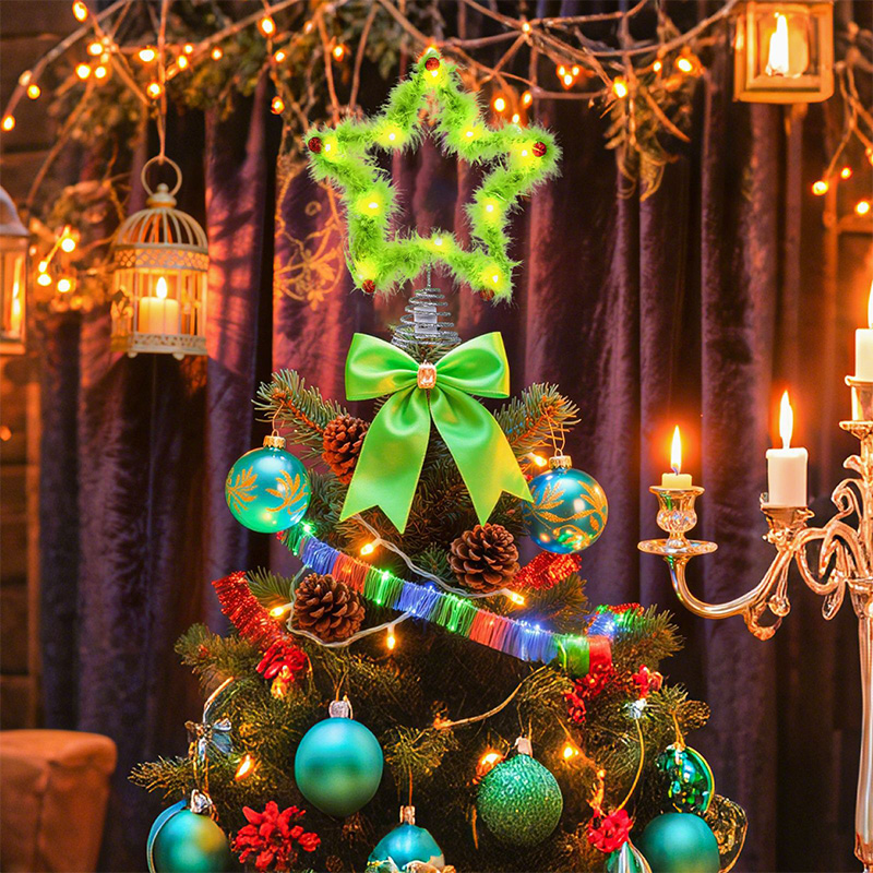 Plush Five-pointed Star Twisty – Star Tree Topper Bewertung und Preis