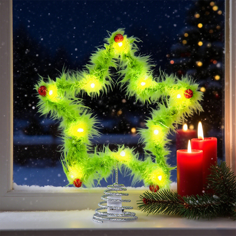 Plush Five-pointed Star Twisty – Star Tree Topper Bewertung und Preis