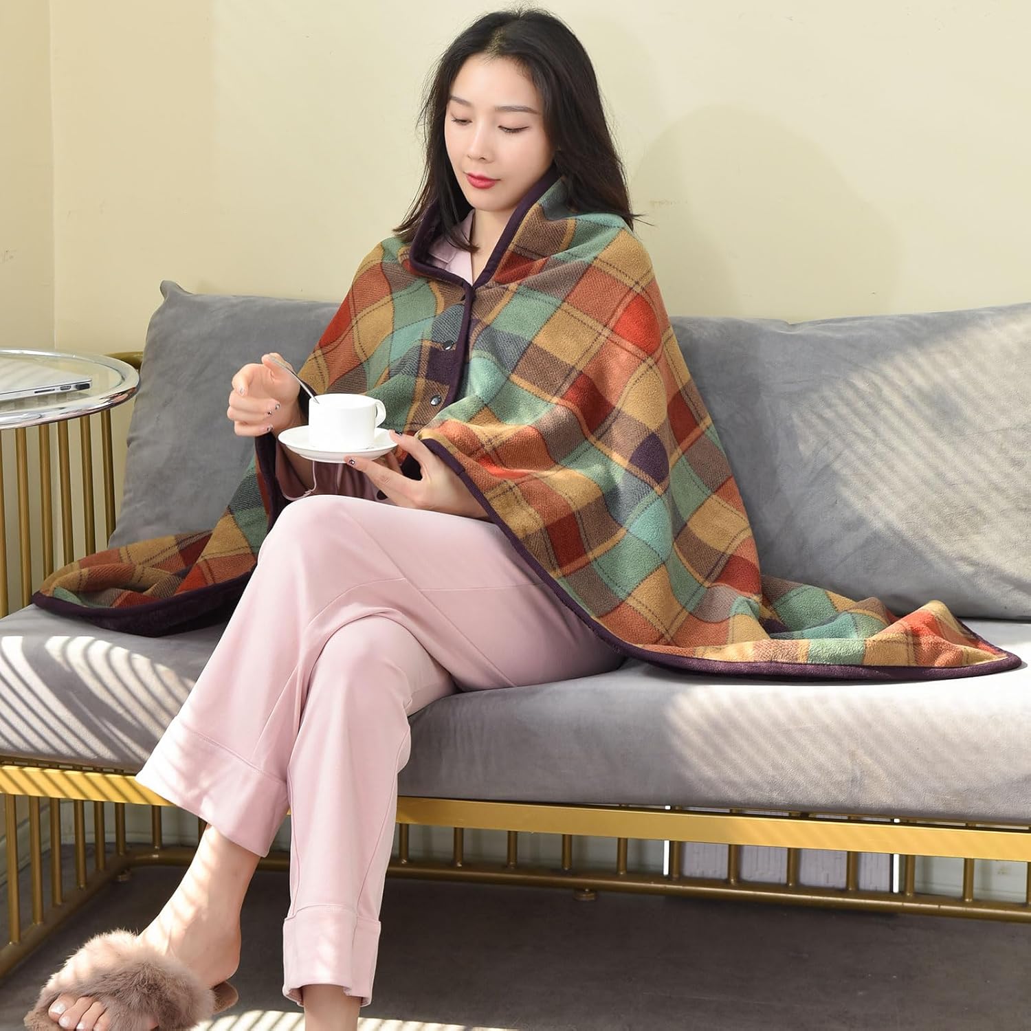 Wearable Blanket Throw Plush F – Christmas Throw Blanket Bewertung und Preis