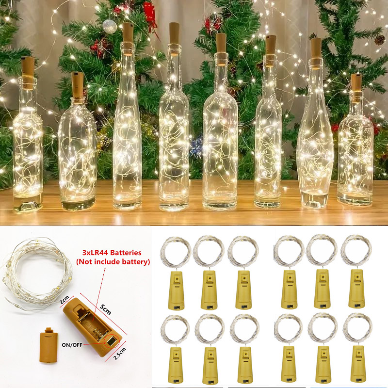 6pcs 20led Wine Bottle with Co – Led Fairy String Lights Bewertung und Preis