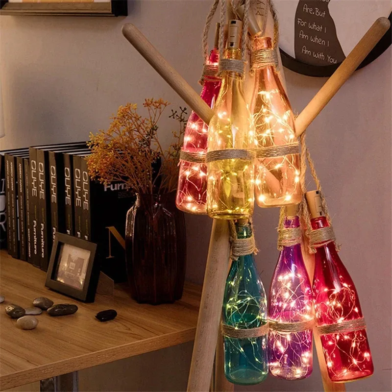 6pcs 20led Wine Bottle with Co – Led Fairy String Lights Bewertung und Preis