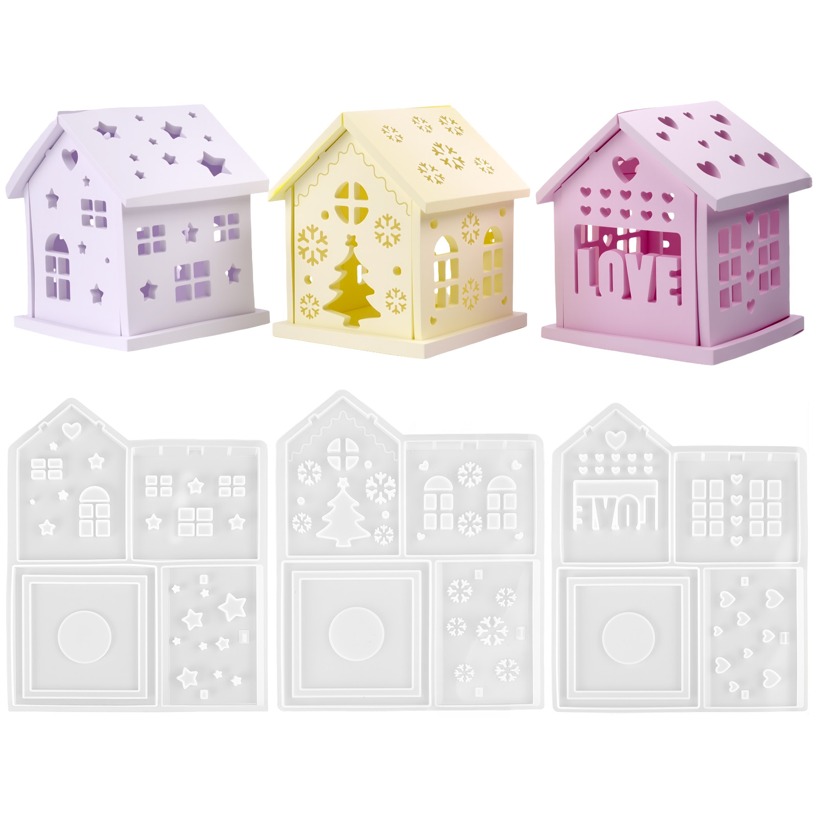 3D House Silicone Mold DIY Chr – Holiday Candle Set Bewertung und Preis