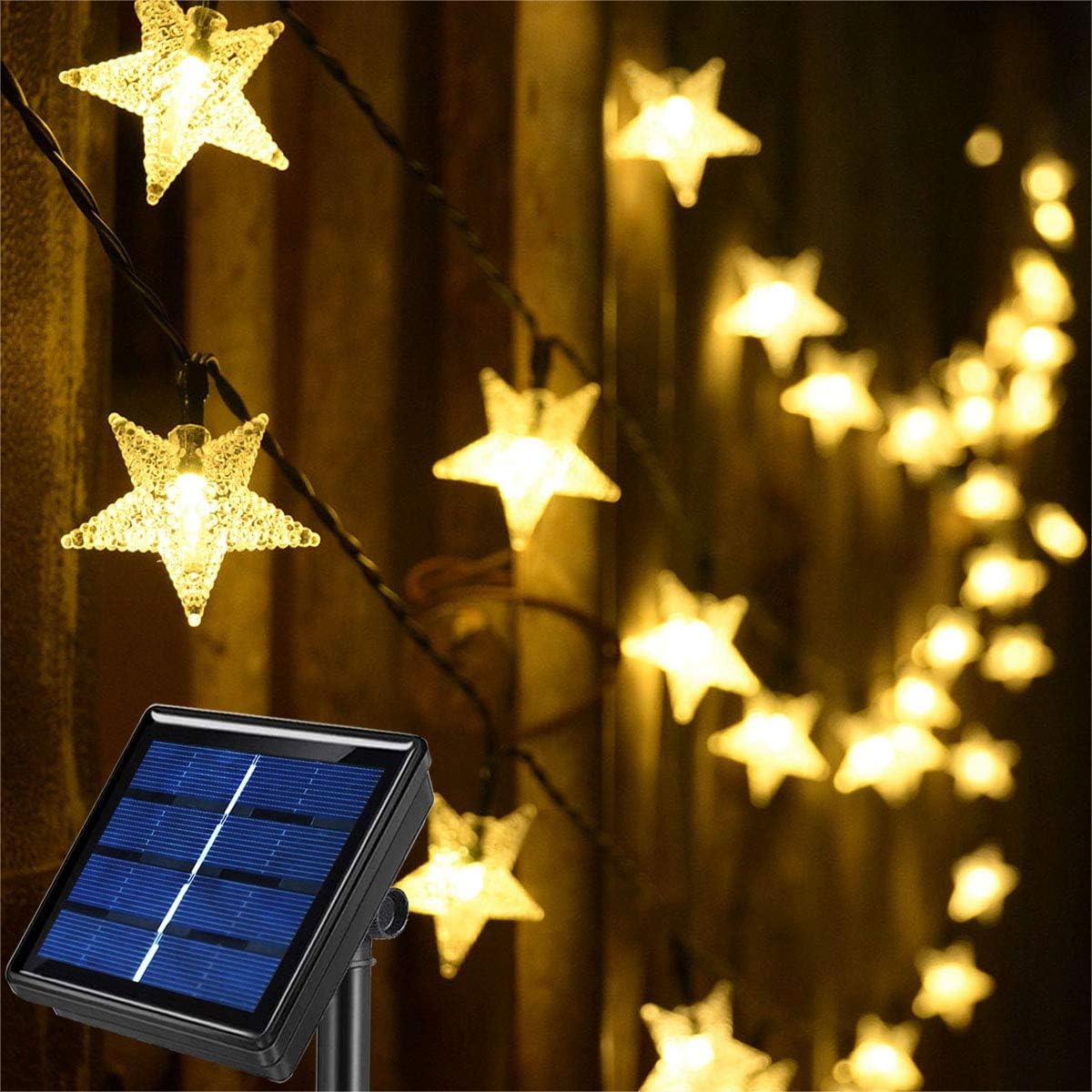 50ft 120 LED Solar Star Fairy  – Led Fairy String Lights Bewertung und Preis