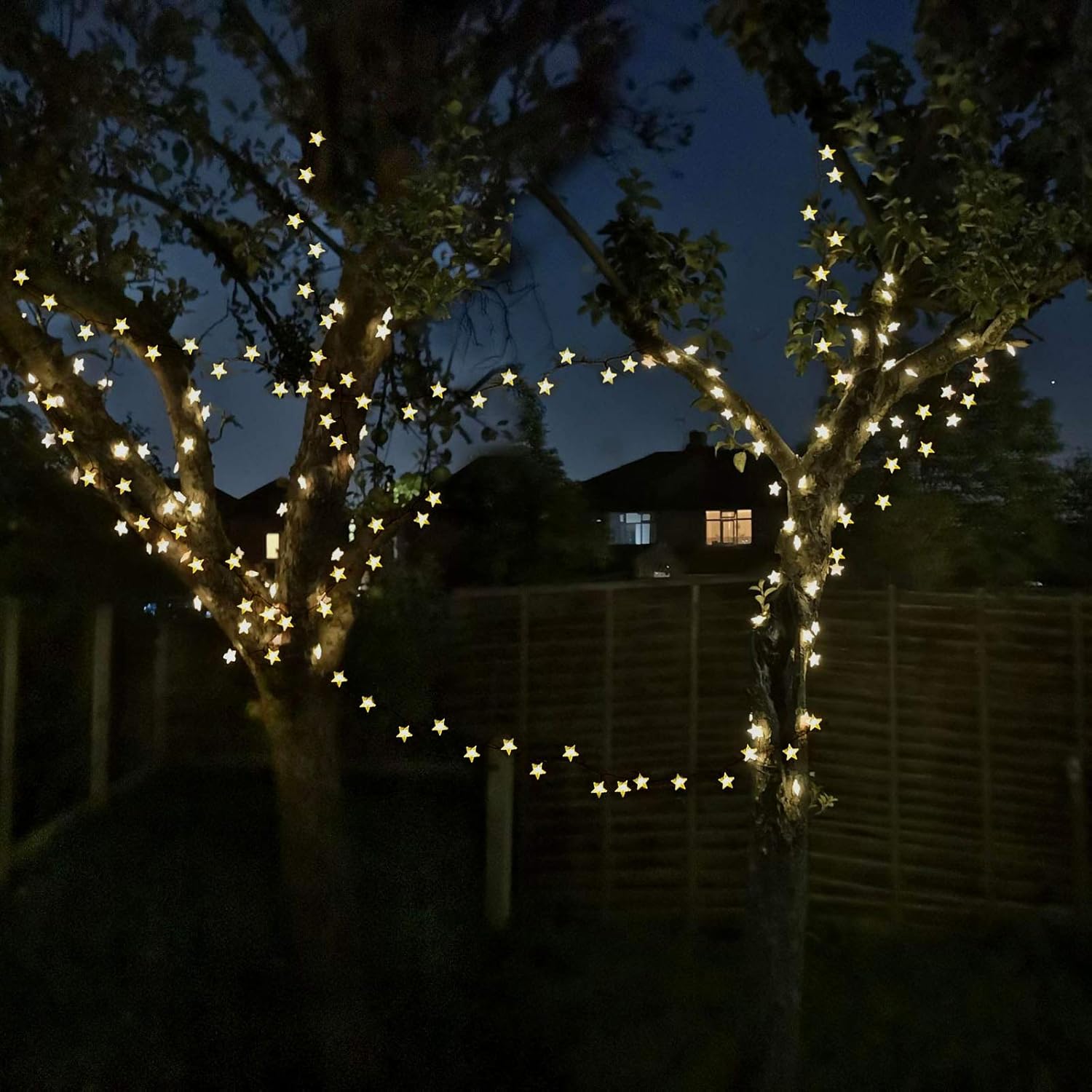 50ft 120 LED Solar Star Fairy  – Led Fairy String Lights Bewertung und Preis