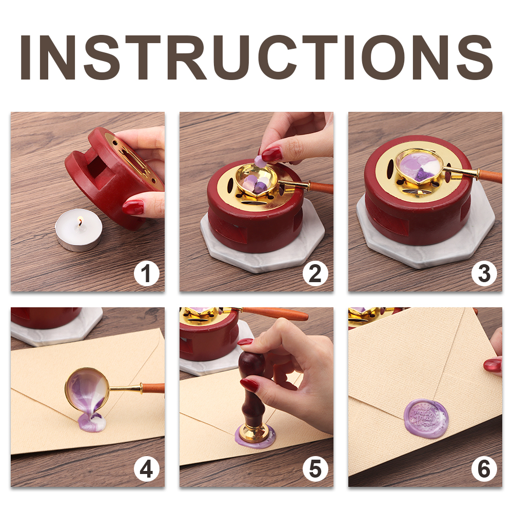 Vintage Wax Sealing Box Set Be – Gift Box Wrap Set Bewertung und Preis