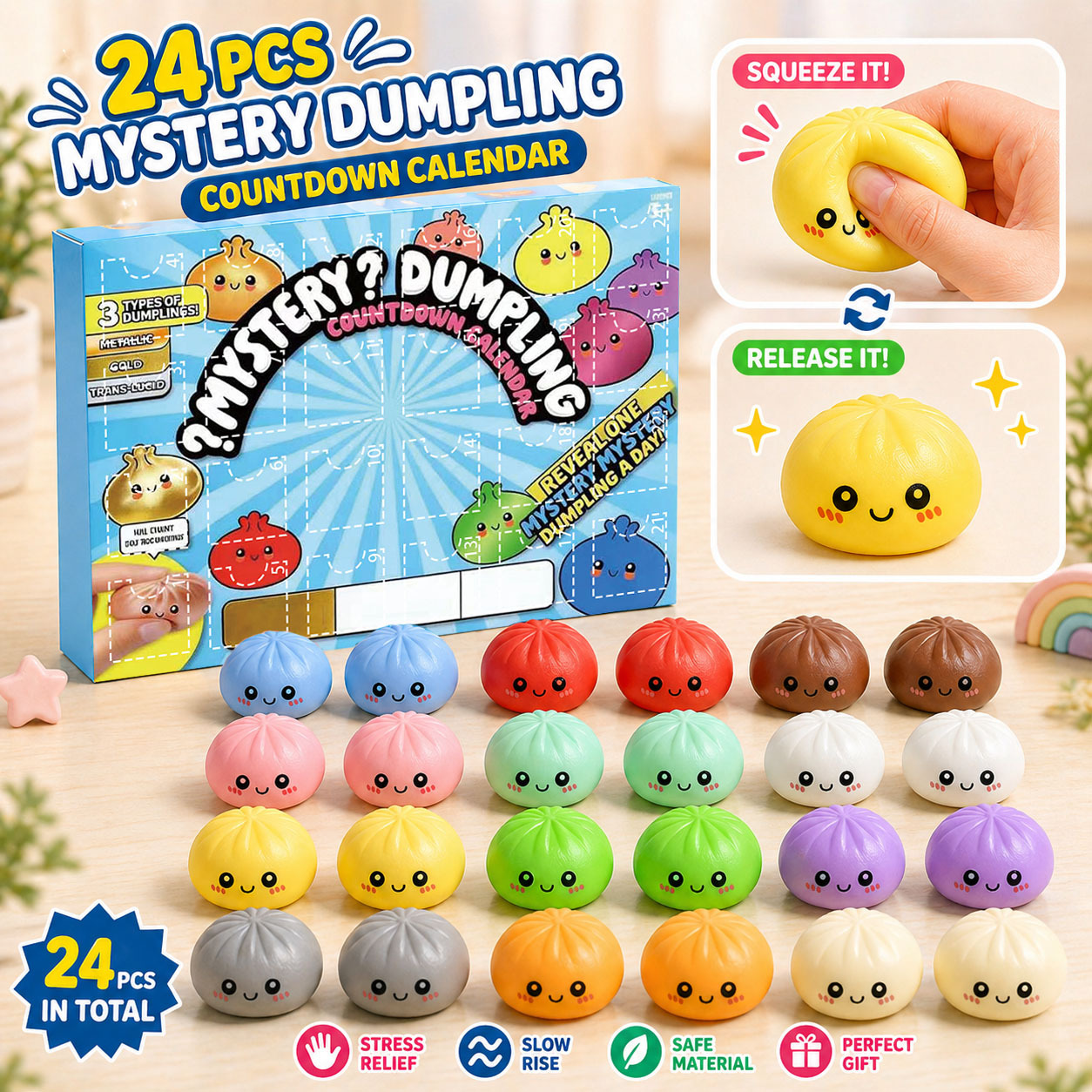 New 24pc Surprise Dumplings My – Advent Calendar Gift Bewertung und Preis