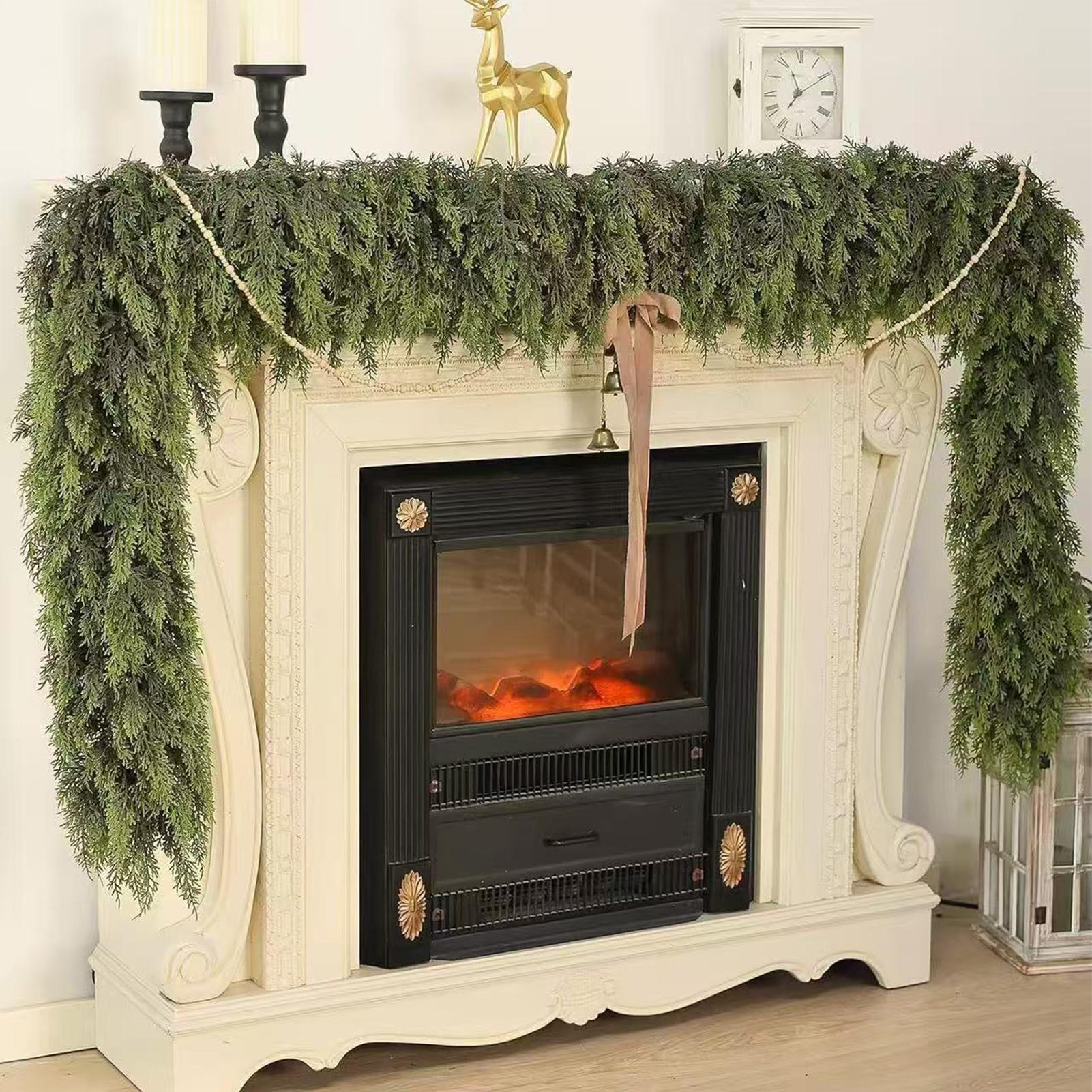 Christmas Garlands Artificial  – Christmas Wreath Fake Bewertung und Preis