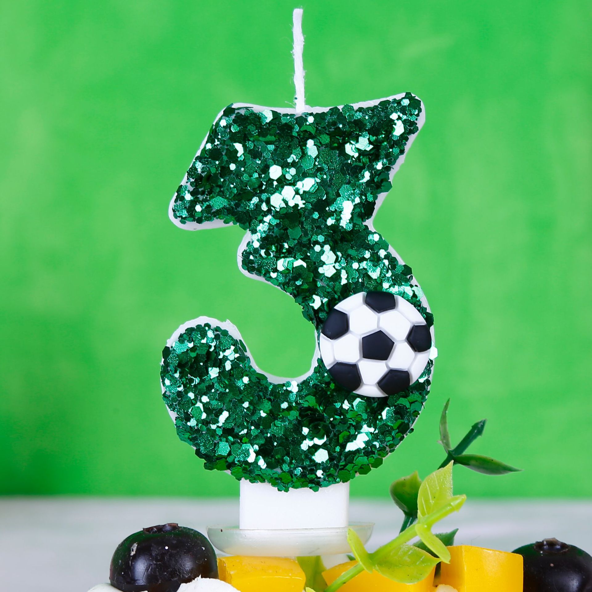 Boy Series 3D Green Football B – Holiday Candle Set Bewertung und Preis