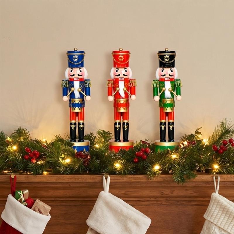 36Cm Wooden Nutcrackers Drum S – Nutcracker Figurine Bewertung und Preis