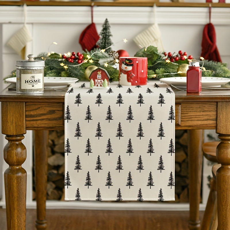 Simple Christmas Tree Table Ru – Christmas Table Runner Bewertung und Preis