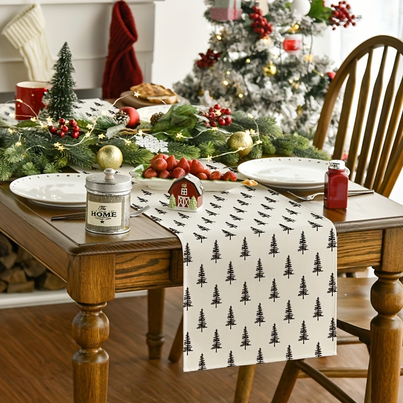 Simple Christmas Tree Table Ru – Christmas Table Runner Bewertung und Preis