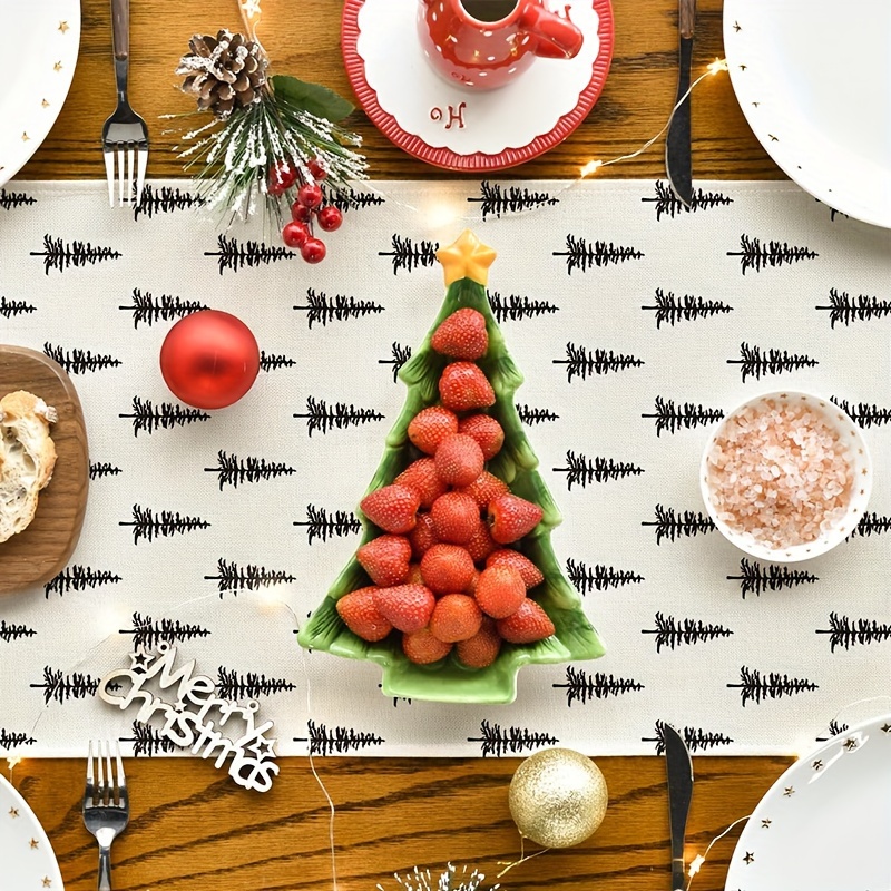 Simple Christmas Tree Table Ru – Christmas Table Runner Bewertung und Preis
