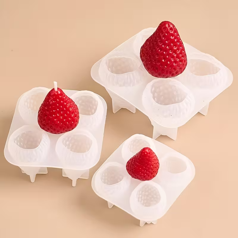 Strawberry Silicone Candle Mol – Holiday Candle Set Bewertung und Preis