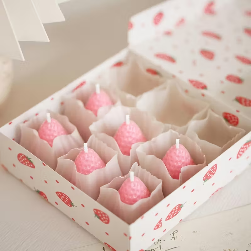 Strawberry Silicone Candle Mol – Holiday Candle Set Bewertung und Preis