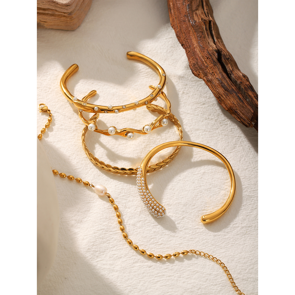 18K Gold Plated Stainless Stee – Gift Box Wrap Set Bewertung und Preis