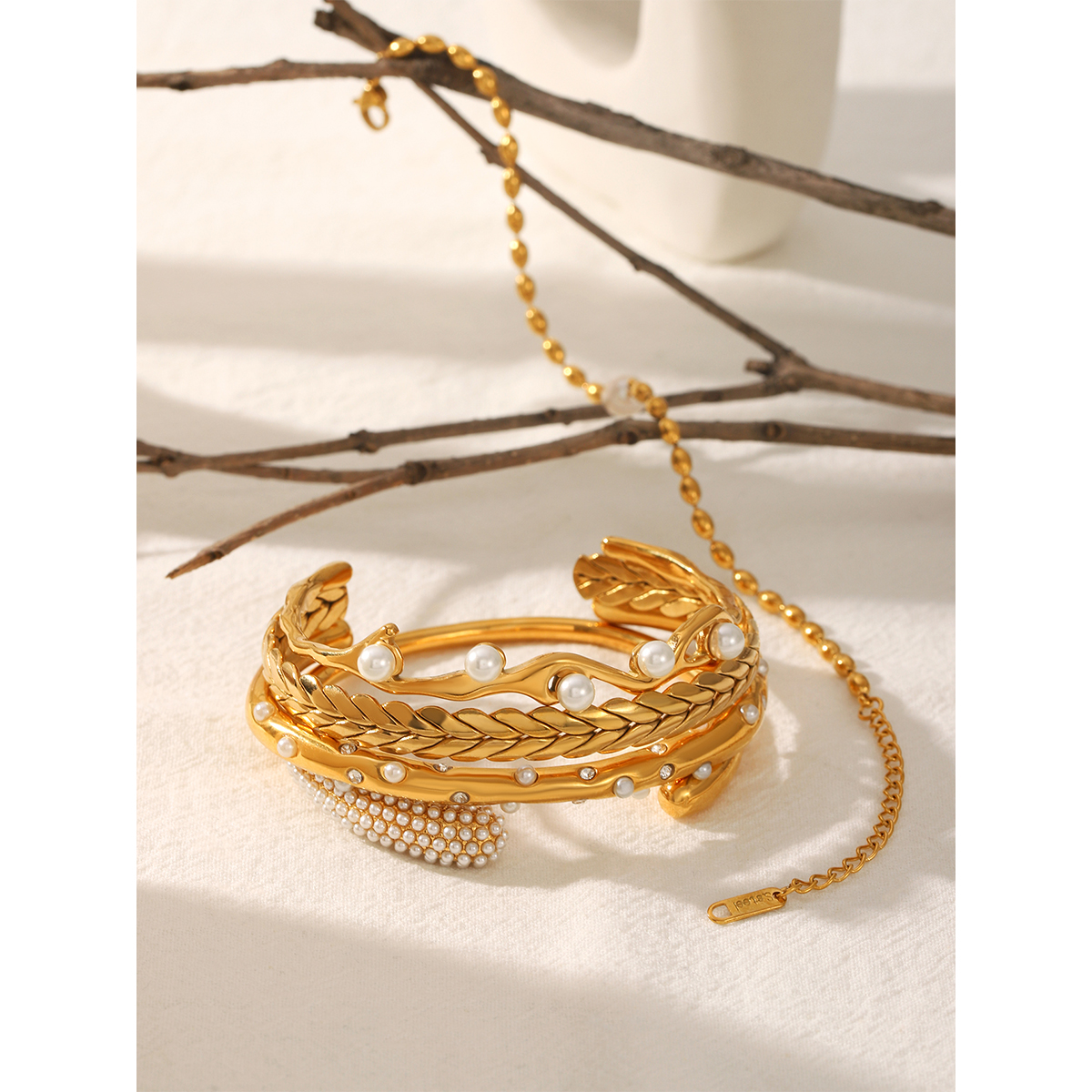 18K Gold Plated Stainless Stee – Gift Box Wrap Set Bewertung und Preis