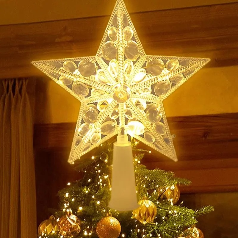 Glowing Christmas 15cm Tree To – Star Tree Topper Bewertung und Preis