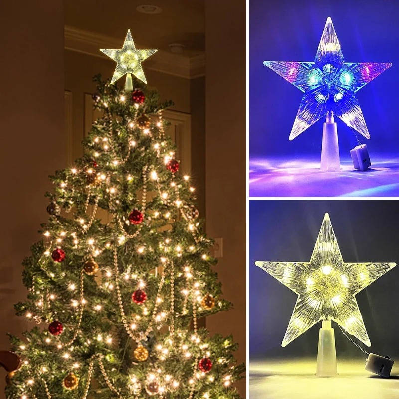 Glowing Christmas 15cm Tree To – Star Tree Topper Bewertung und Preis