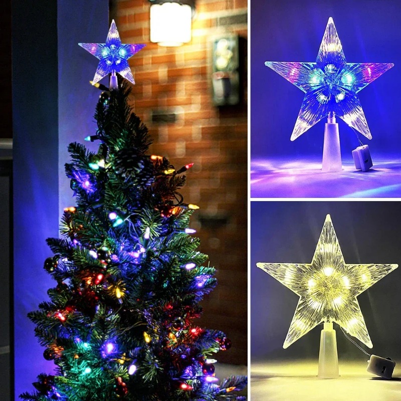 Glowing Christmas 15cm Tree To – Star Tree Topper Bewertung und Preis
