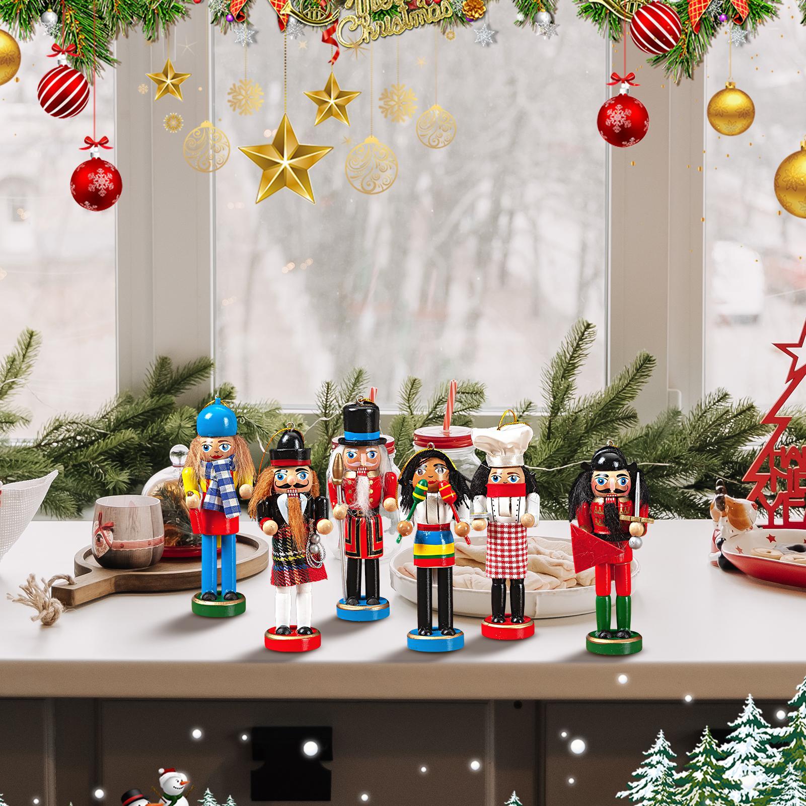 Nutcracker Christmas Decor 6 P – Nutcracker Figurine Bewertung und Preis