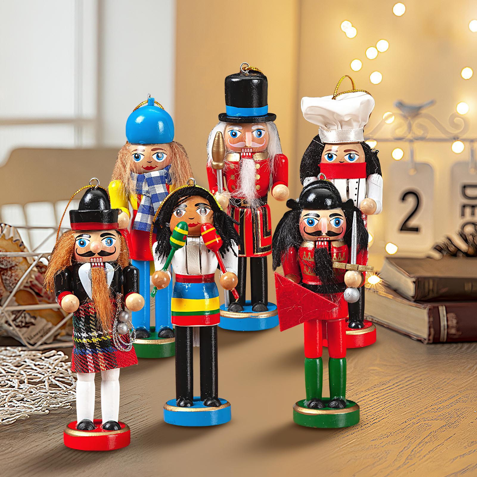 Nutcracker Christmas Decor 6 P – Nutcracker Figurine Bewertung und Preis